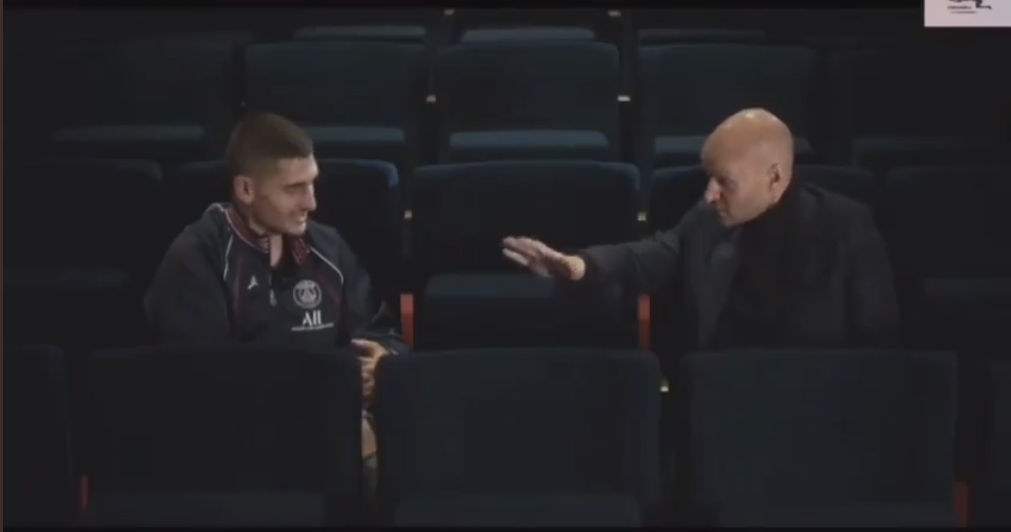 VIDEO : Quand tony chapron rencontre Verratti dans une interview !