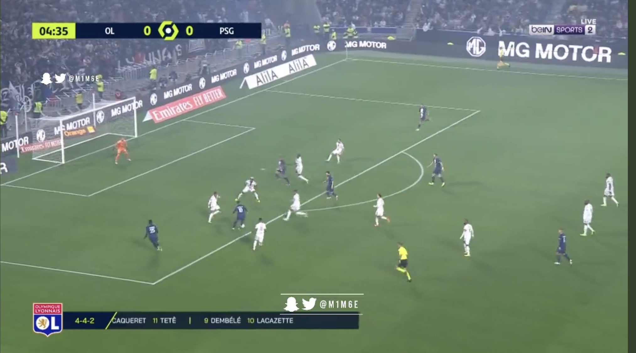 VIDEO OL 0-1 PSG : Resumé video du match