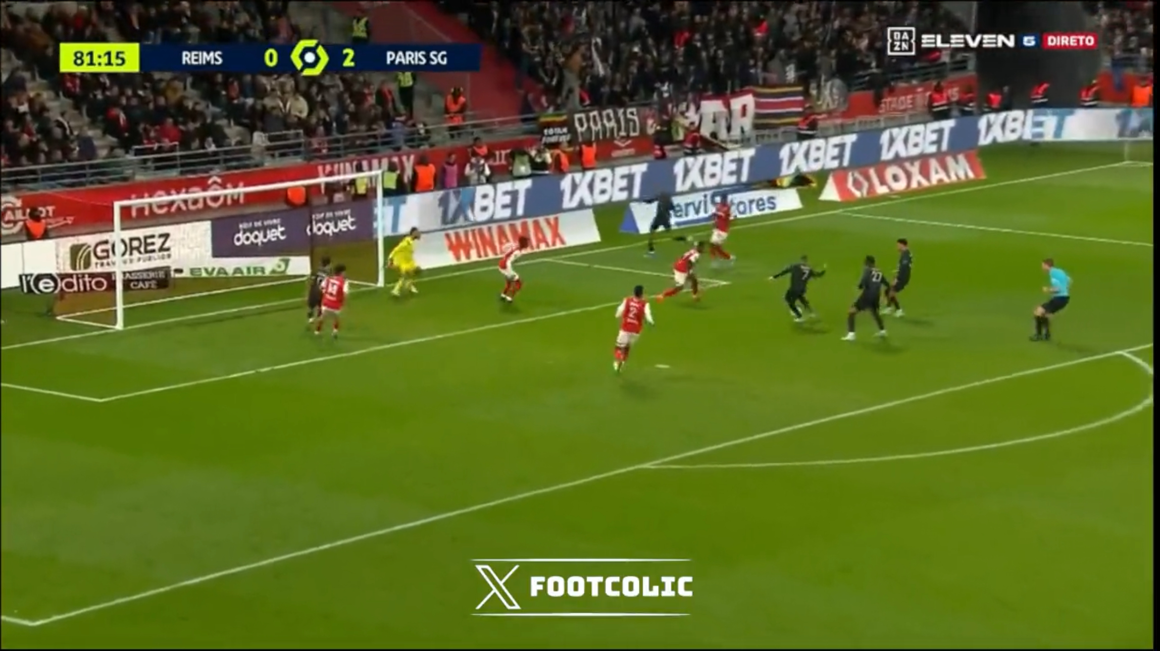 Reims 0-3 PSG : Résumé vidéo du match !