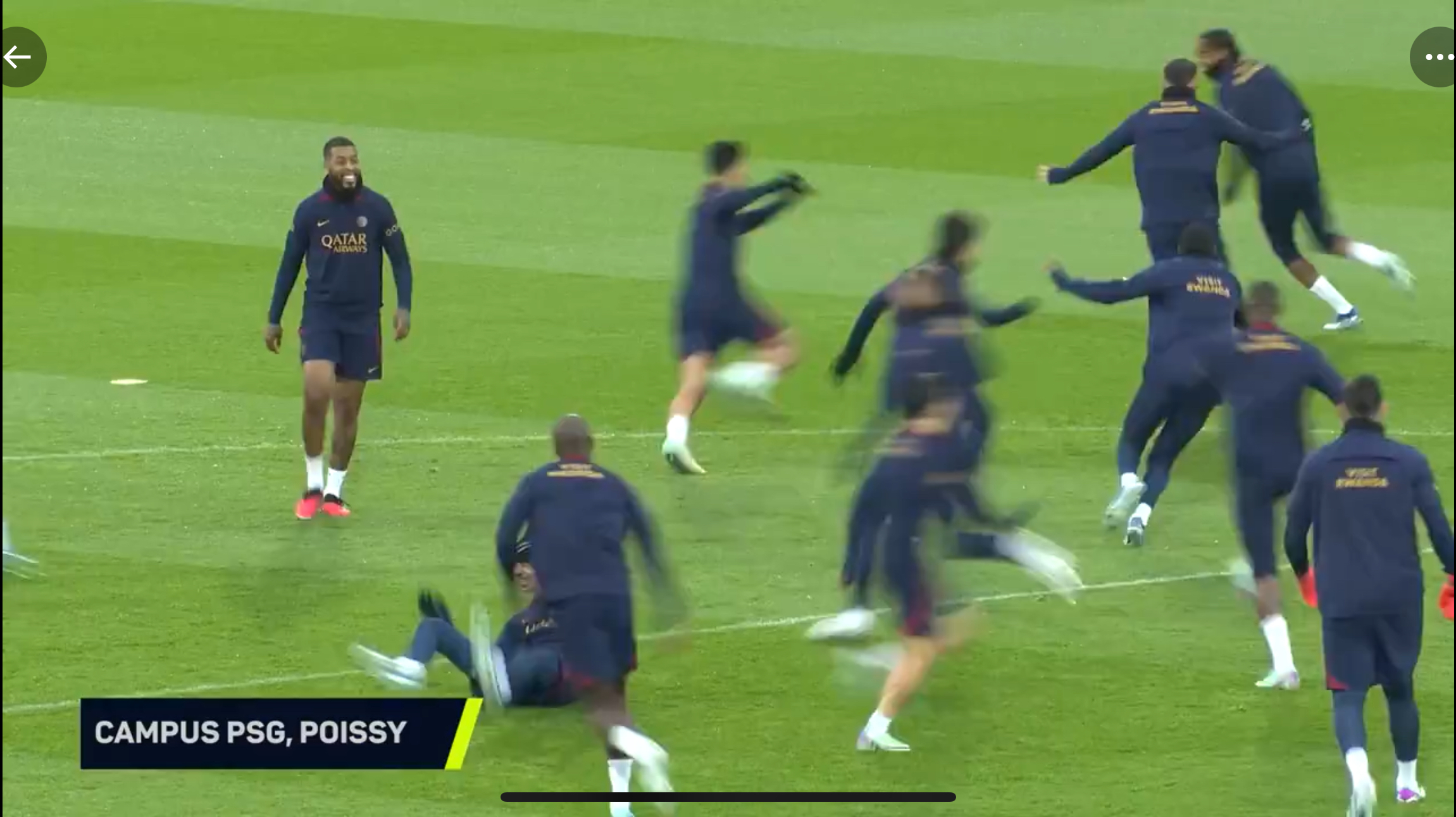 Vidéo : Le petit pont de Barcola sur Kolo Muani