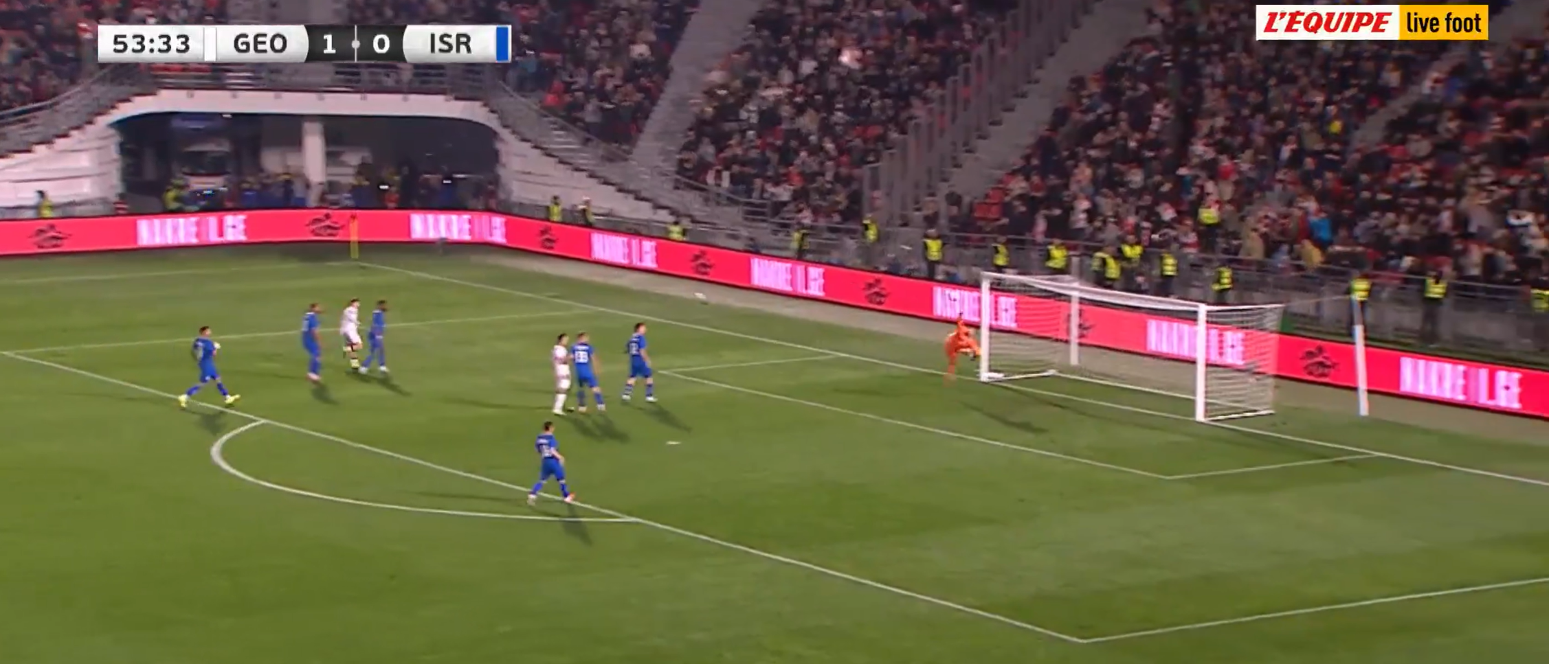 VIDEO : Kvaratskhelia claque un doublé avec la Géorgie !