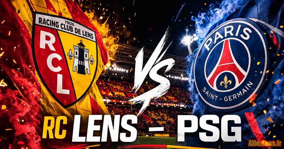 Vers un report de Lens/PSG (RMC) !