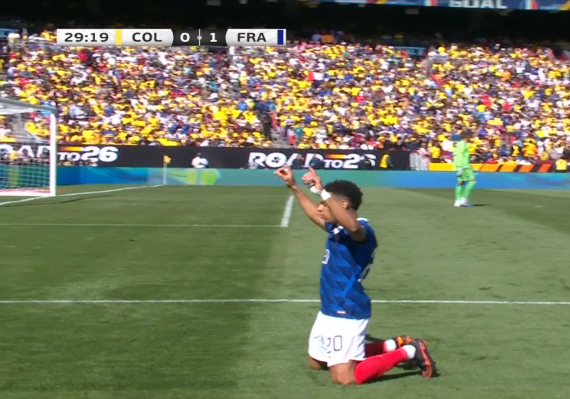 VIDÉO Colombie 0-1 France : L’ouverture du score de Désire Doué !
