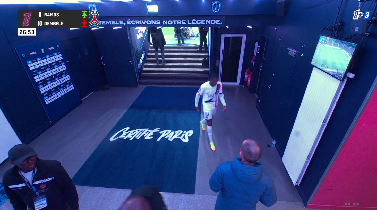 FLASH : Coup dur ! Ousmane Dembele sort sur blessure !