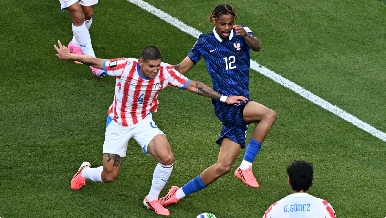 Barcola choqué après France – Paraguay !