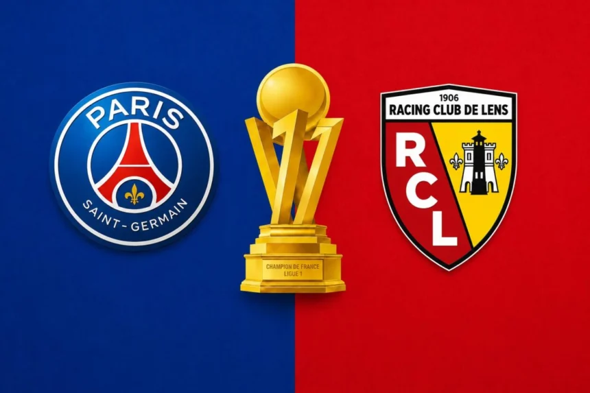 PSG / RC LENS : Arbitre surprise pour le trophée des champions !