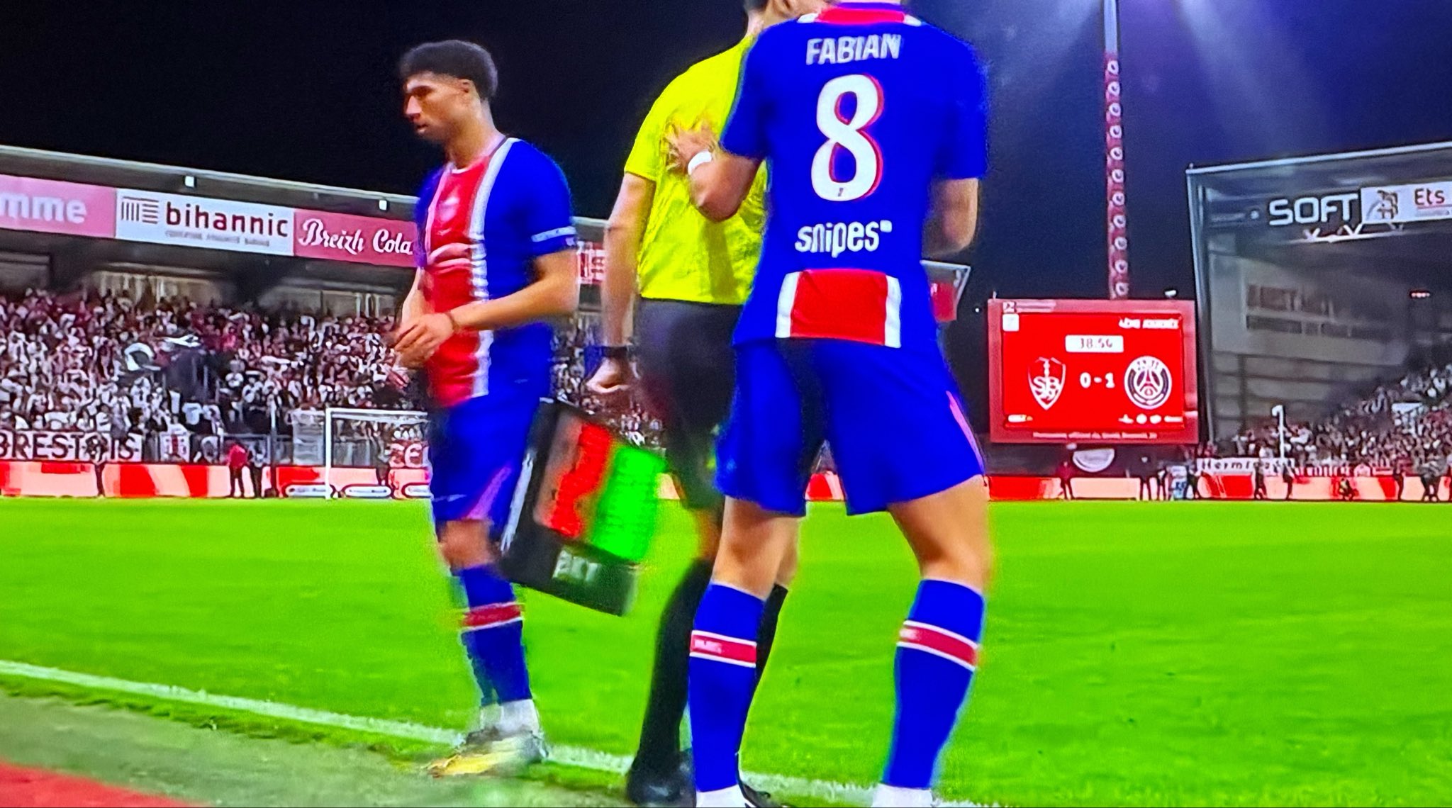 Brest / PSG : Coup dur pour Hakimi sort sur blessure !