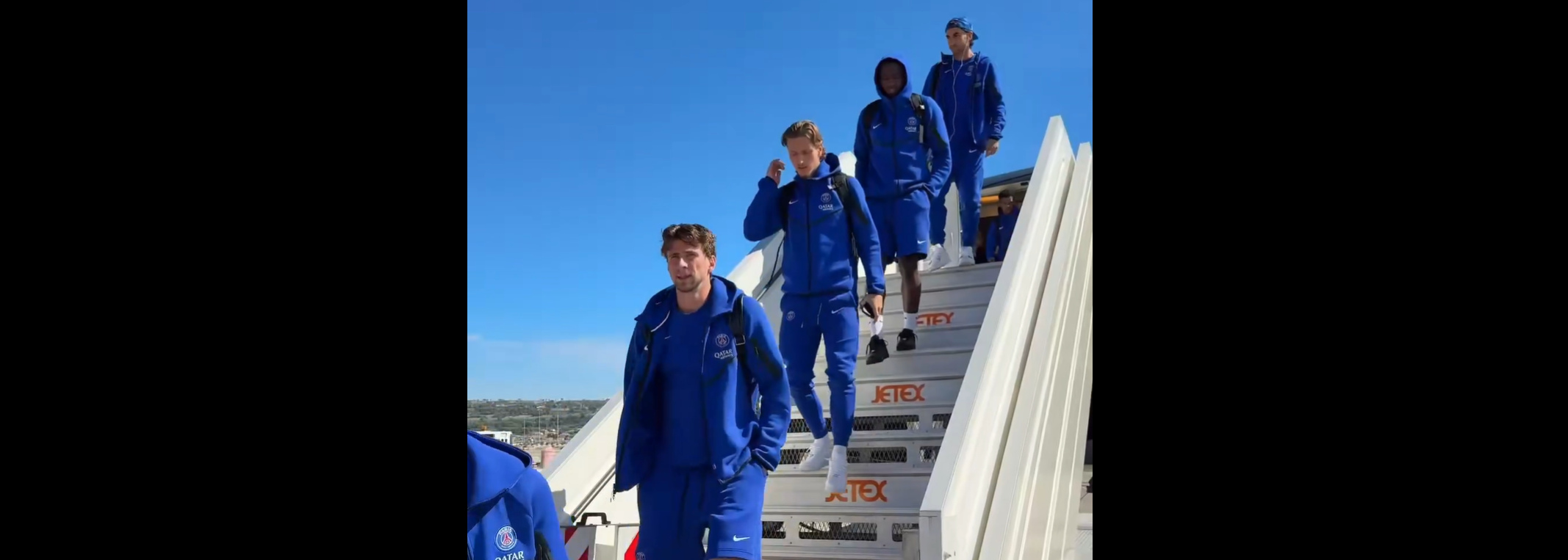 Le PSG acceuilli en héros à Marseille !