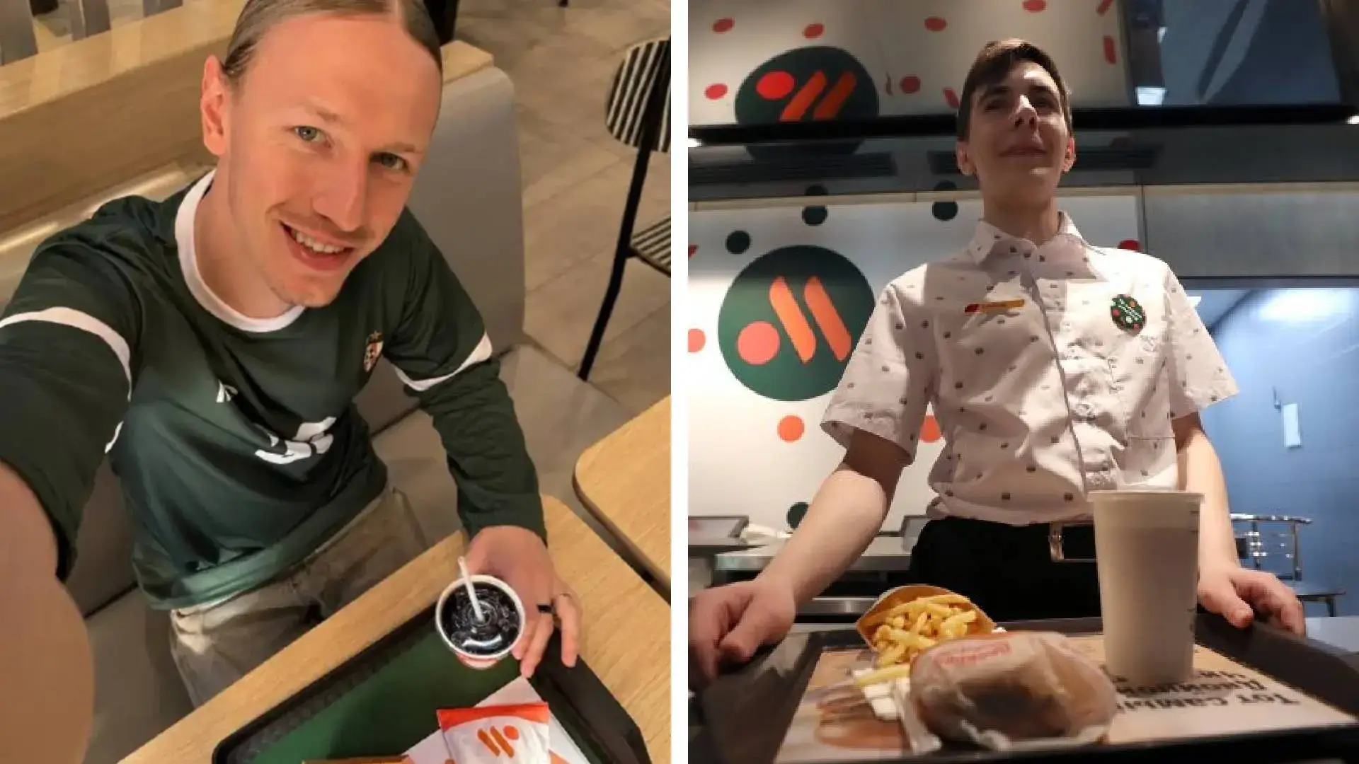 L&rsquo;insolite du jour : Matvey Safonov débarque dans les fast-foods en Russie !