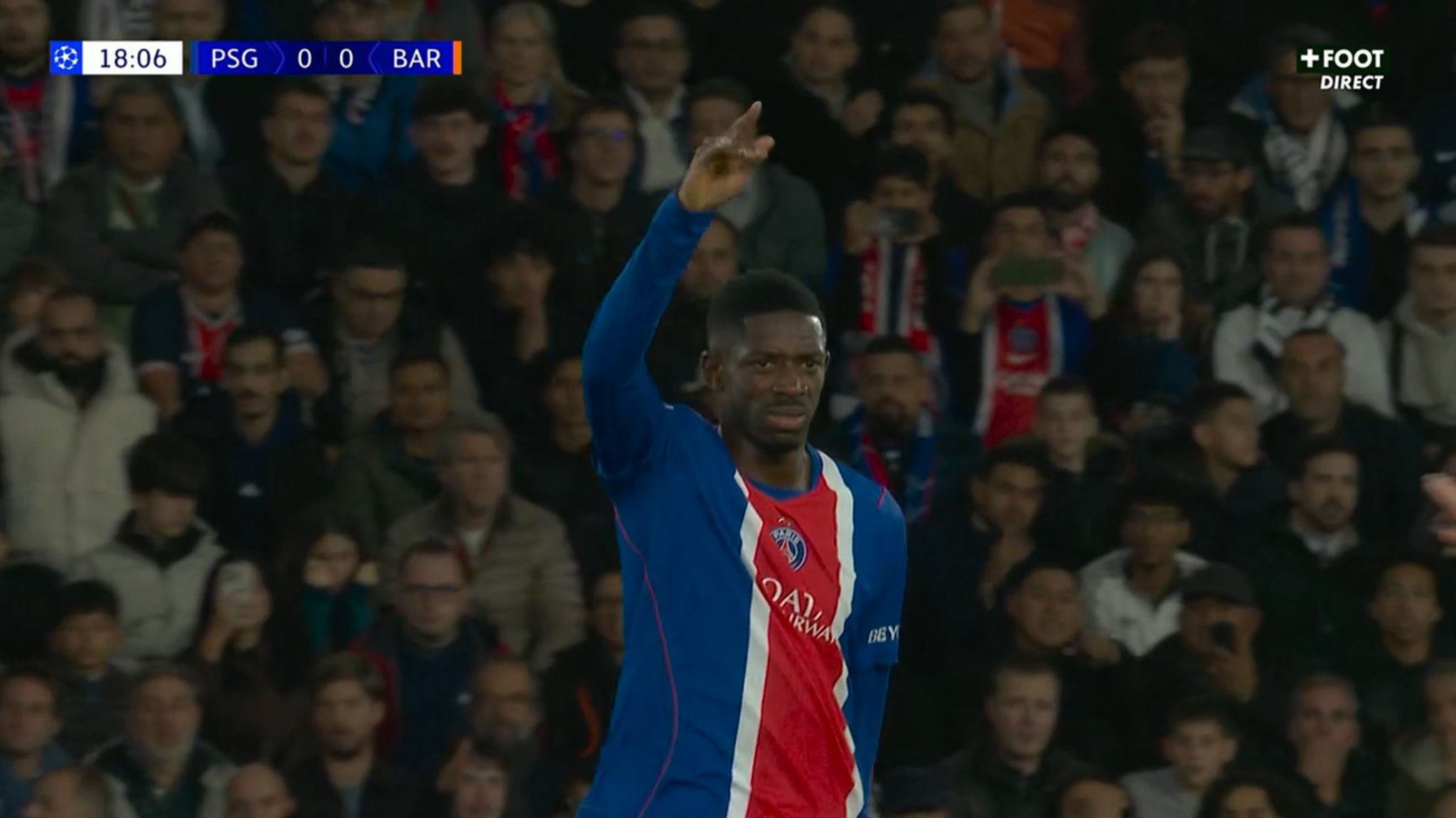 COUP DUR ! Ousmane Dembele se blesse !