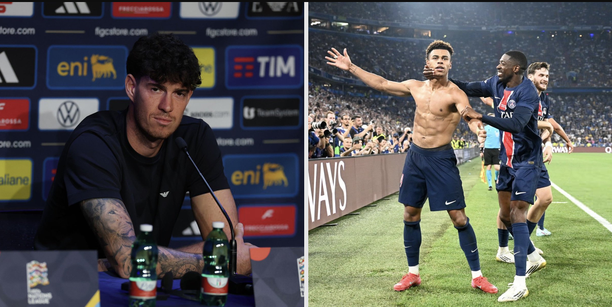France / Italie : Bastoni traumatisé par Dembele et Doué !