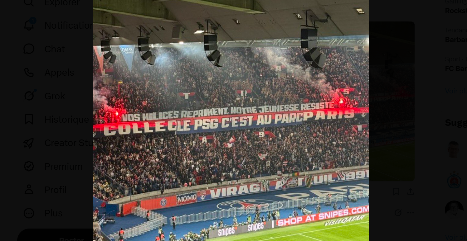 Colère au Parc des Princes : Le virage Auteuil a quitté le stade en plein match !