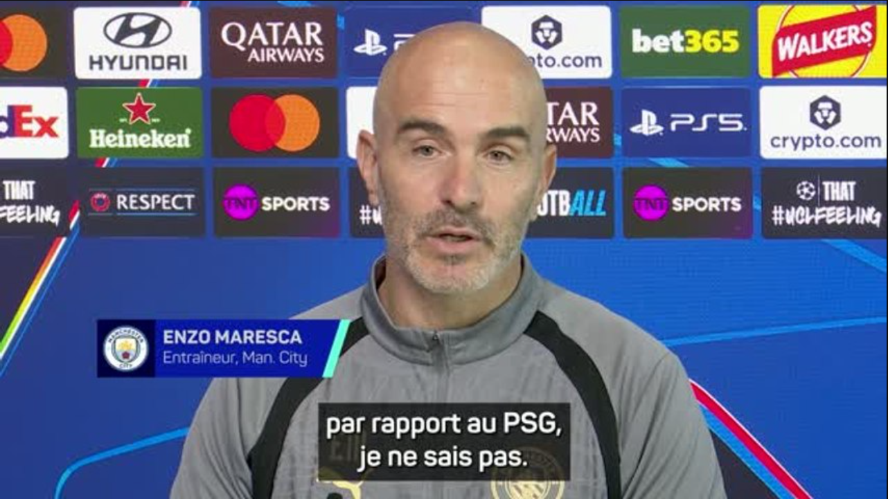 L&rsquo;Europe s&rsquo;incline devant le PSG : l&rsquo;hommage retentissant d’Enzo Maresca !