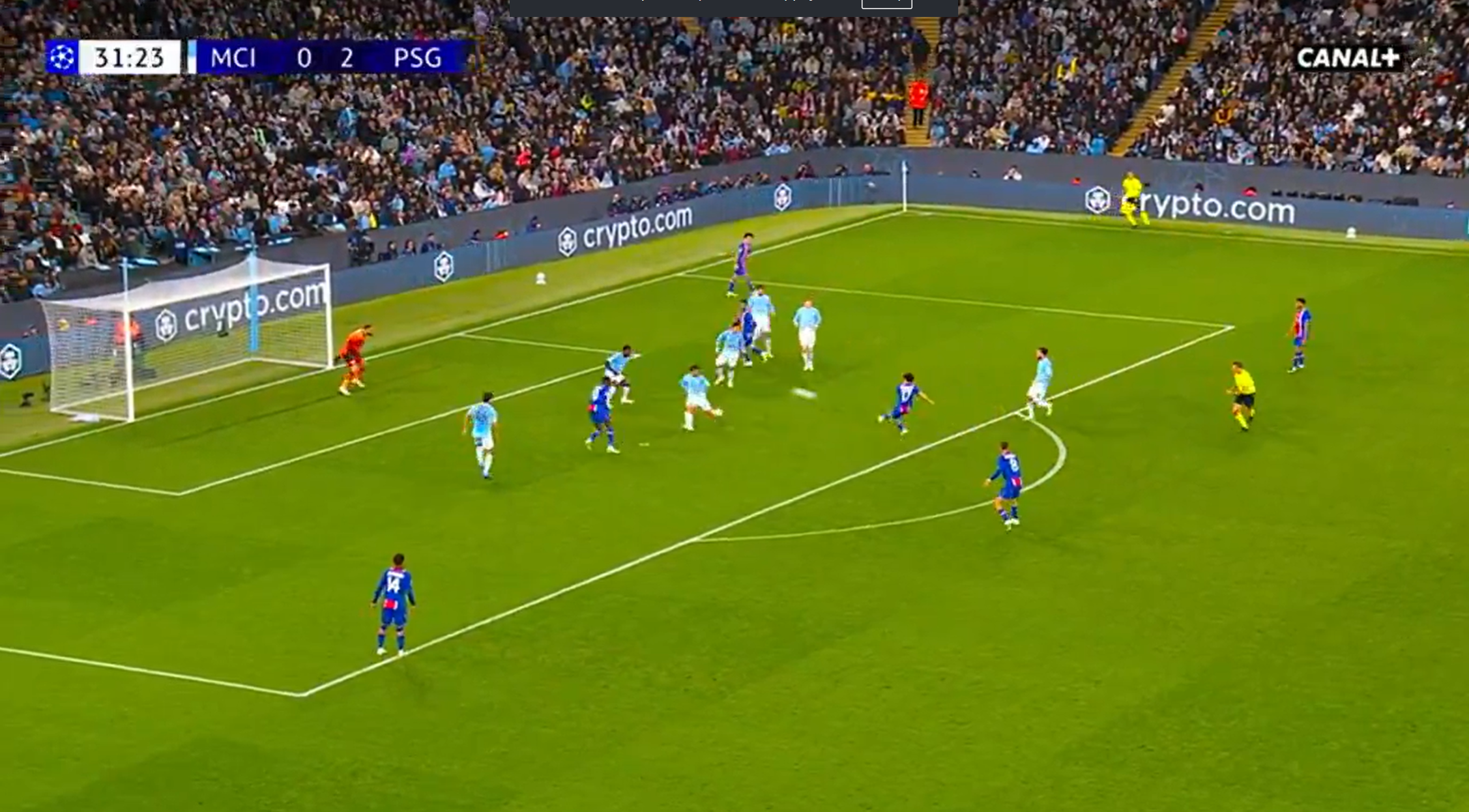 VIDEO CITY 0-3 PSG : Le but de Vitinha !