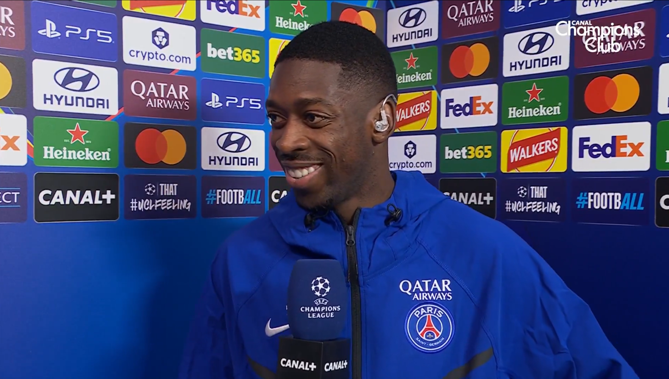 VIDEO : L’interview incroyable d’Ousmane Dembele après la victoire face à City !