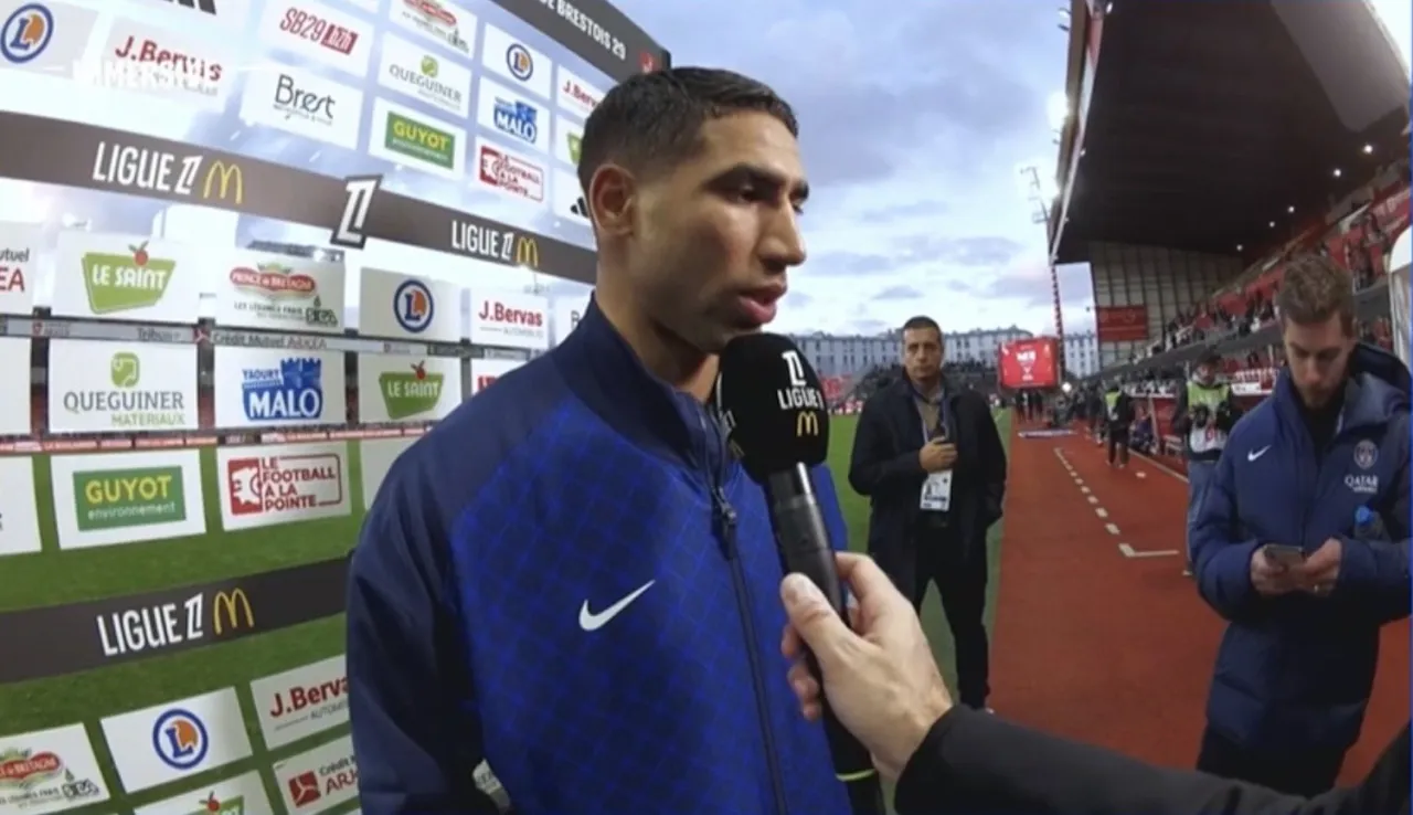 Achraf Hakimi dit non au PSG pour sa prolongation !