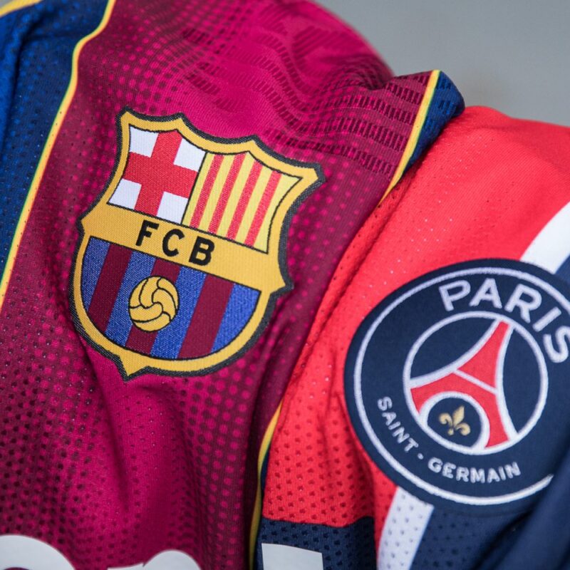 L&rsquo;incroyable imbroglio autour des maillots avant PSG / Barça !