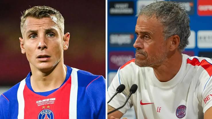 Luis Enrique évoque la situation de Lucas Digne !